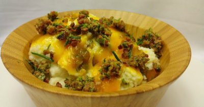 Recipe Image: Bacon Garlic Cauli-Mash